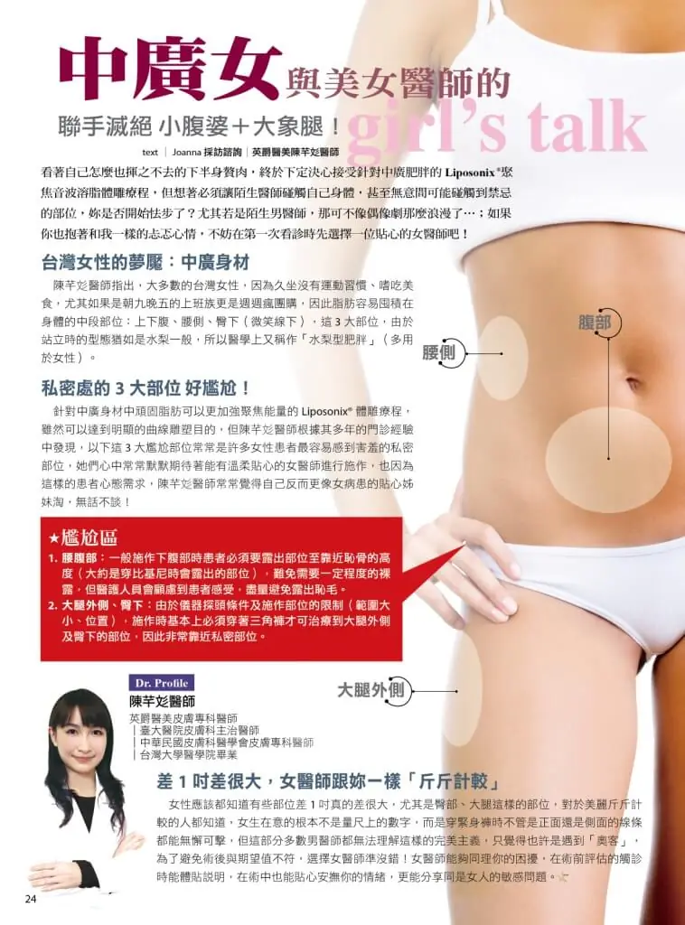 聚焦音波 – 中廣女與美女醫師的girl’s talk