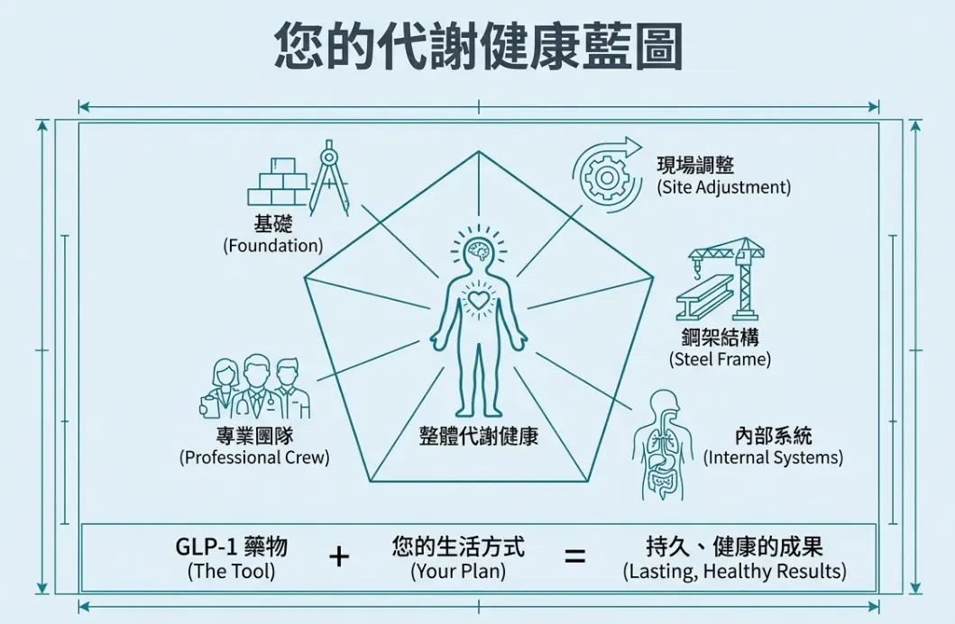 關於 GLP-1 類藥物於體重管理中的應用：5 個重要臨床觀點