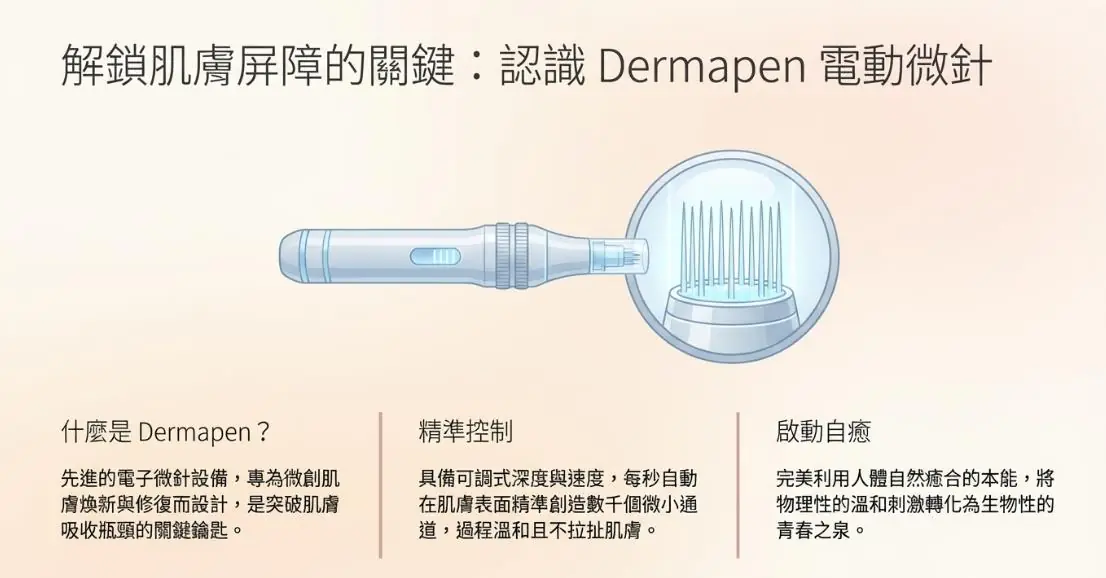 告別瑕疵,啟動肌膚再生力!Dermapen 自動微針全面解析:原理、功效與術後全攻略