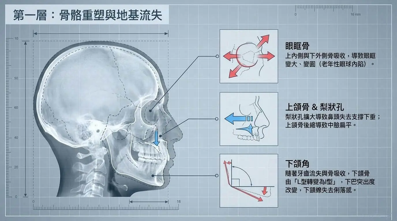 老化不是皮膚變鬆而已!一次看懂臉部老化真相